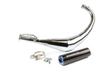 Avgassystem STAGE6 STREETRACE CHROME/  DERBI / MINARELLI AM6 - Mopedproffsen