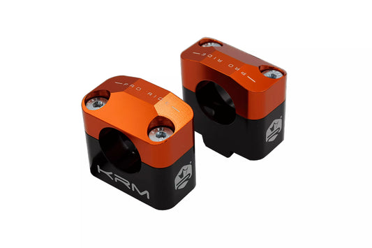 KRM STYRFÄSTEN FATBAR 28MM SVART / ORANGE