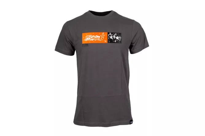 T-SHIRT STAGE6 RACING APPROVED GRÅ