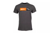 T-SHIRT STAGE6 RACING APPROVED GRÅ