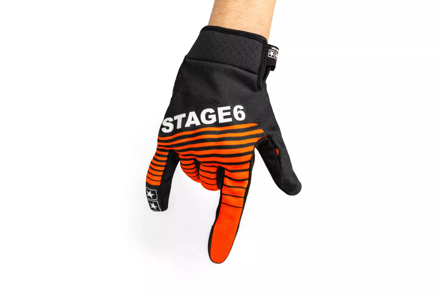 STAGE6 STREET HANDSKAR ORANGE / SVART