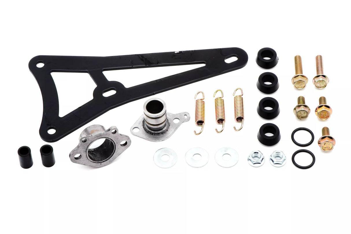 AVGASSYSTEM YASUNI C16 SVART BWS/SLIDER - Mopedproffsen
