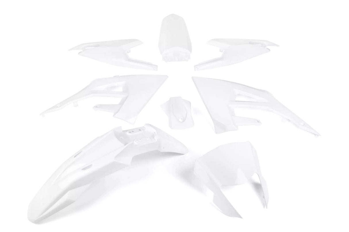 KÅPKIT DERBI X-TREME EFTER 2018 (8 DELAR) VIT - Mopedproffsen