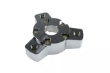 DUBBLA BROMSSKIVOR ADAPTER STAGE6 FRAMHJUL, KROM