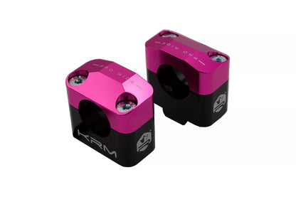 KRM STYRFÄSTEN FATBAR 28MM SVART / ROSA