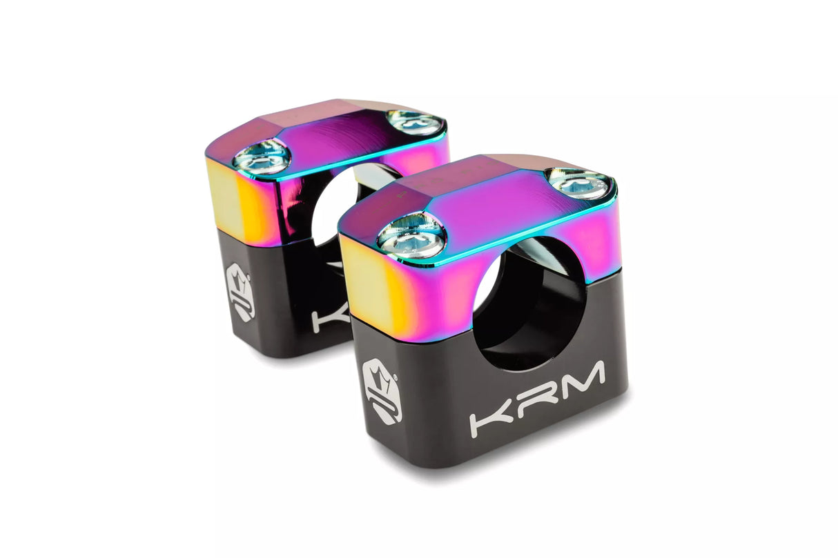 KRM STYRFÄSTEN FATBAR 28MM SVART / NEOKROM
