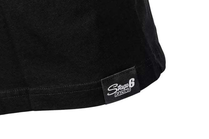 T-SHIRT STAGE6 RACING APPROVED SVART