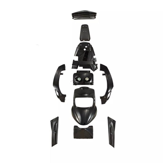 KÅPKIT YAMAHA BWS BCD RX SVART EFTER 2004
