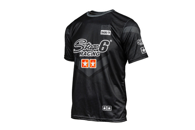 T-SHIRT STAGE6 PURE TEAM SVART