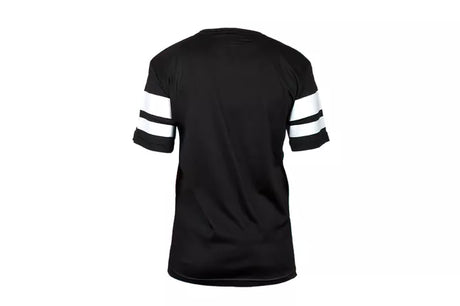 T-SHIRT WOMEN STRIPE MESH STAGE6 R/T SVART/VIT – produktbild 2