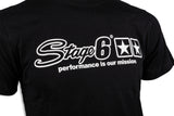 T-SHIRT STAGE6 SVART