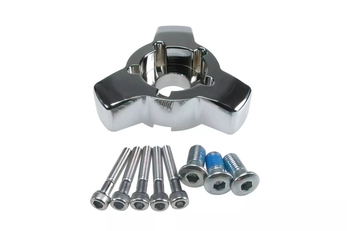 DUBBLA BROMSSKIVOR ADAPTER STAGE6 FRAMHJUL, KROM