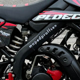 MOPEDPROFFSEN DEKAL/KLISTERMÄRKE UTSKUREN 20X2,6CM